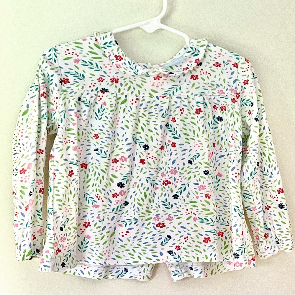 Bella Bliss 2T Pima Cotton floral top